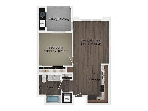 Floor plan 1A