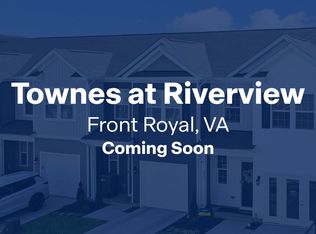 Homes Available Soon, The Townes at Riverview, Front Royal, VA 22630