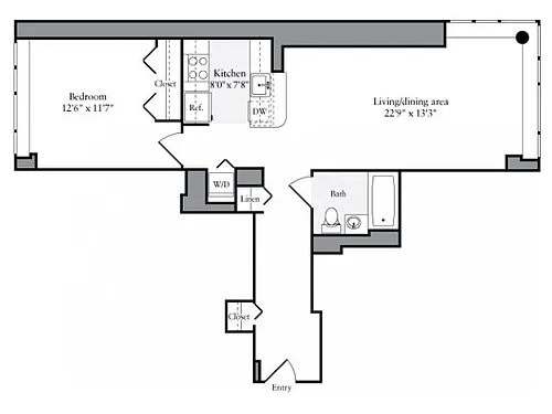 Floor plan 828