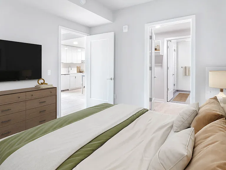 Bedroom with Hard Surface Flooring