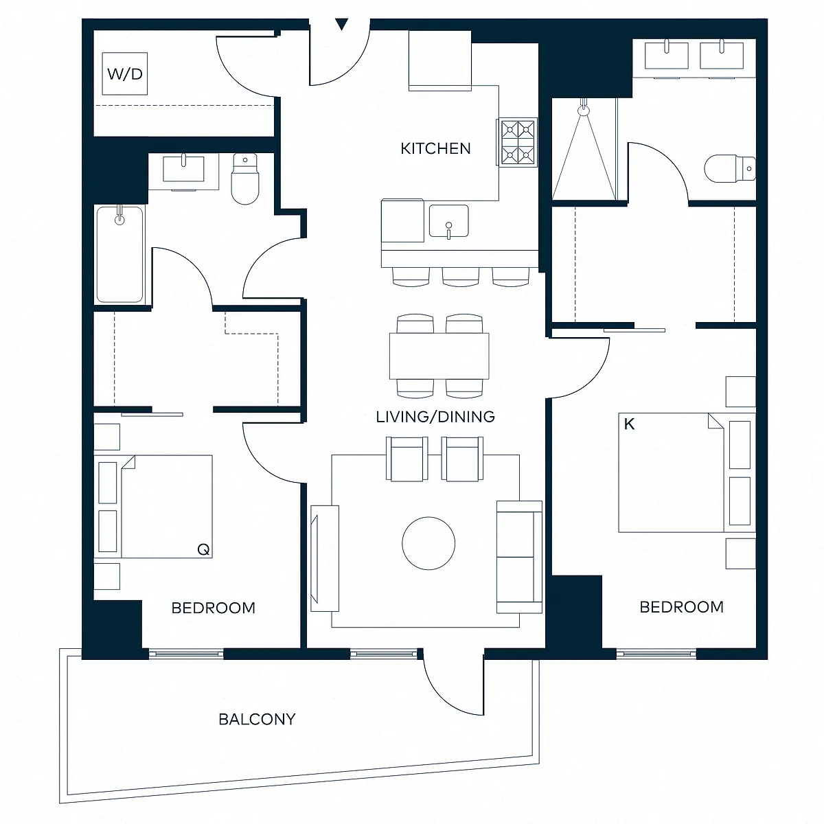 Floor plan B3