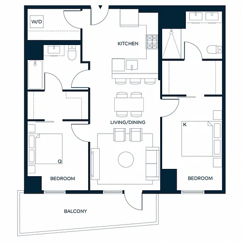 Floor plan B3