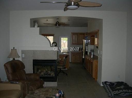 Living room to kitchen