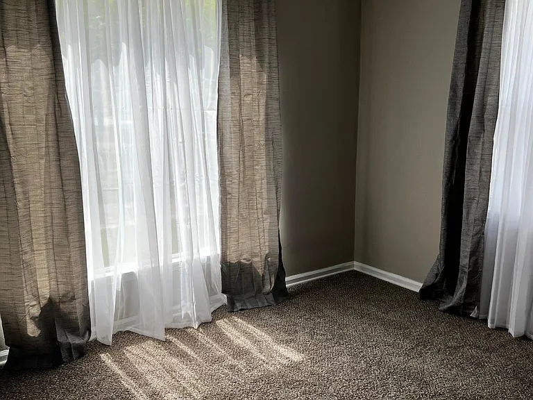 Living room newer carpet