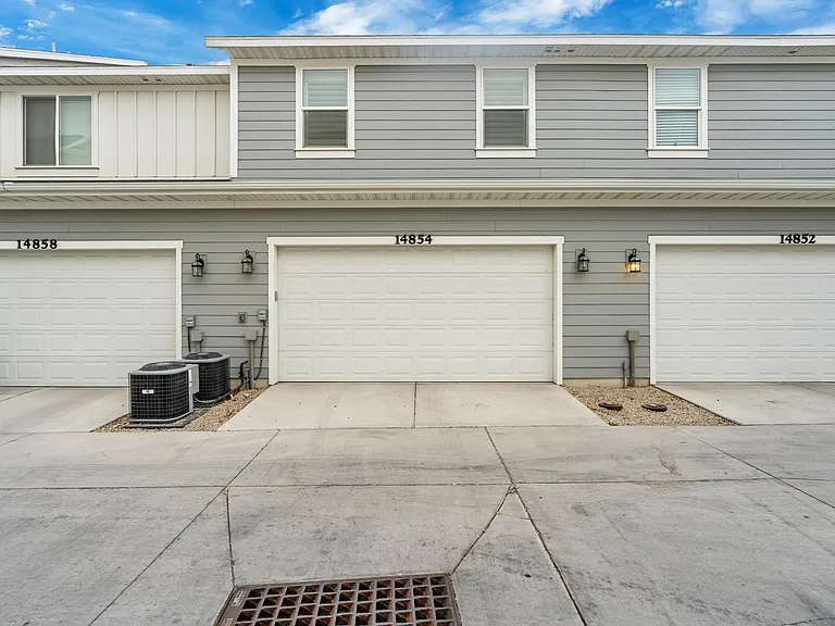 Oversized 2-car garage on private alley