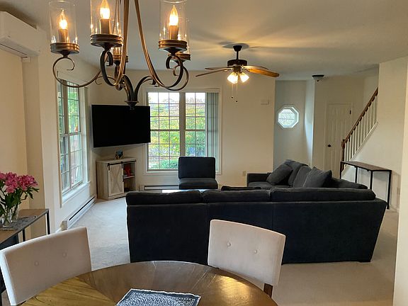 view from entry to patio out back