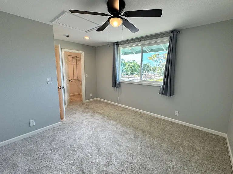 Upstairs Bedroom #2 with walk-in Closet