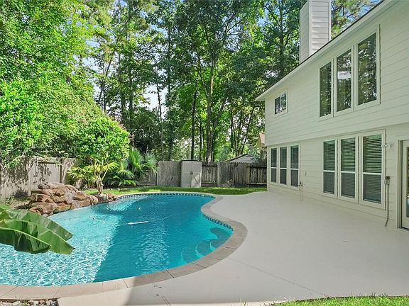 Private oasis with large saltwater pool to relax and enjoy. Deck professionally recoated in July, 2020.