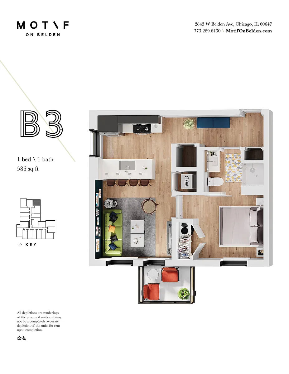 Floor plan B3