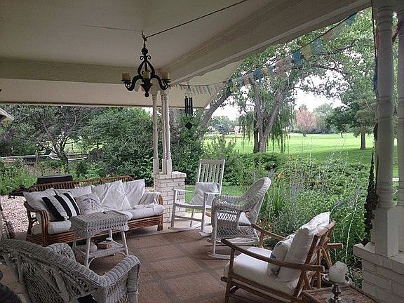 southeast patio view