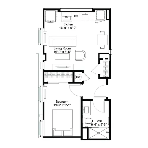 Floor plan A8