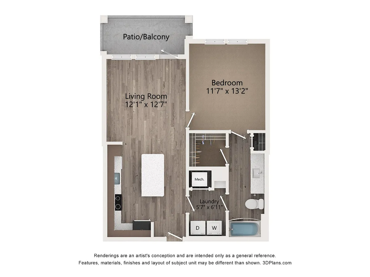 Floor plan Holston