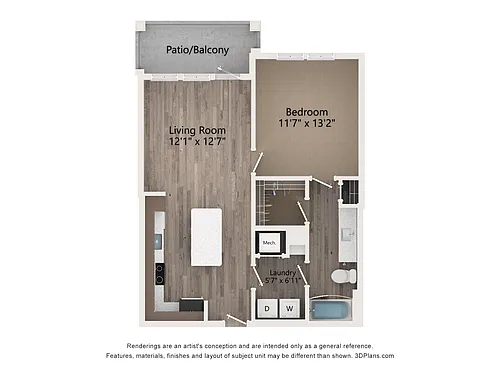 Floor plan Holston