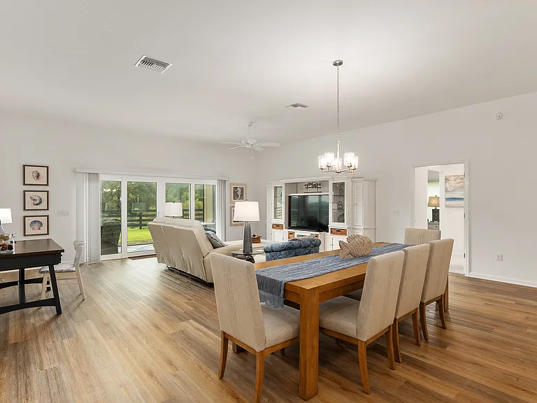 Dining, Writing Desk, and Family Rooms