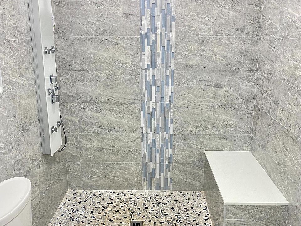 Beautiful full body rain shower