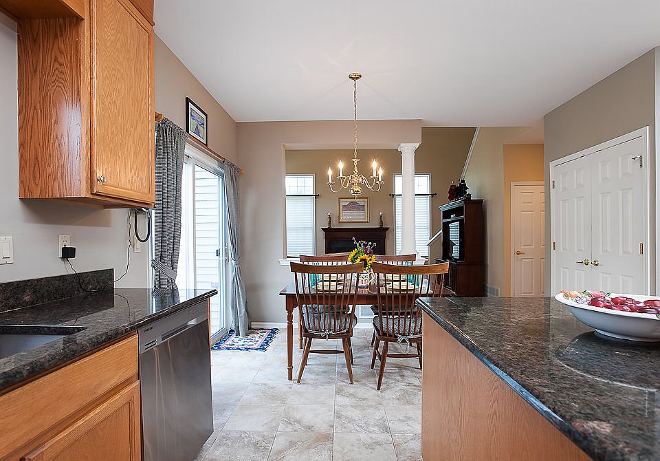 Granite counters & island