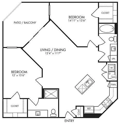 Floor plan B2