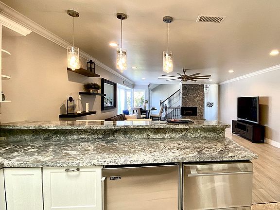 Living room from kitchen
