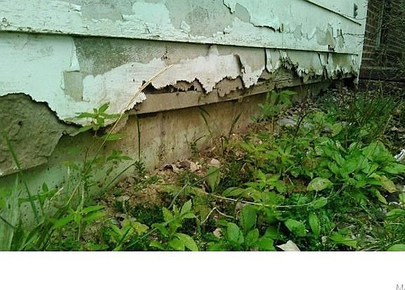 Siding has deteriorated