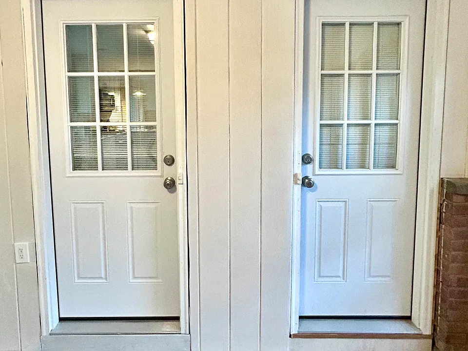 Separate entrance for tenant.