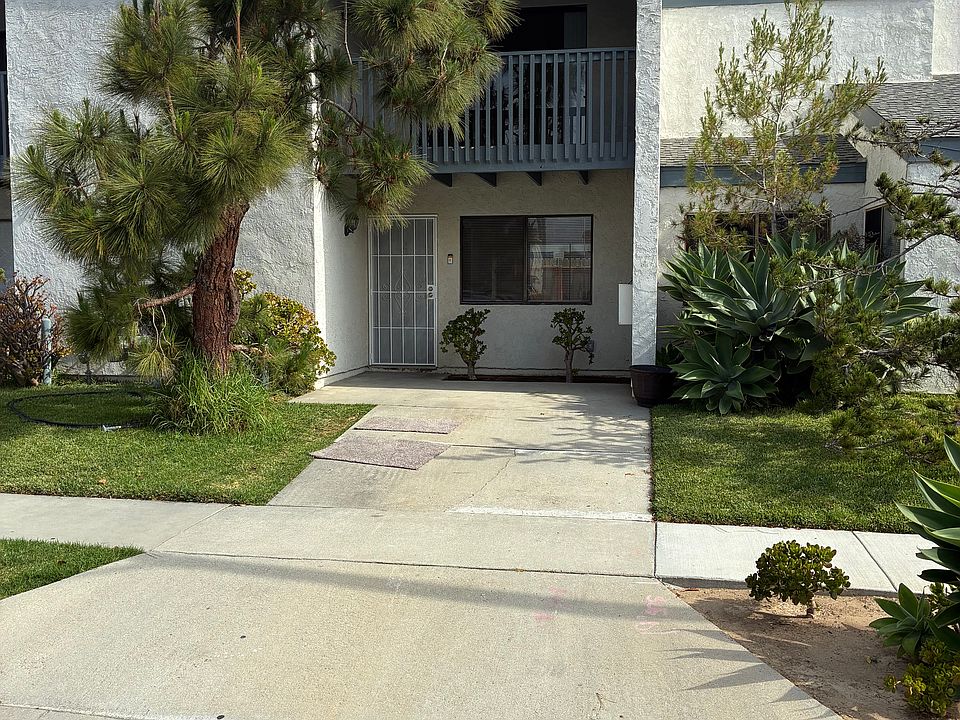 Front of the apartment bldg.