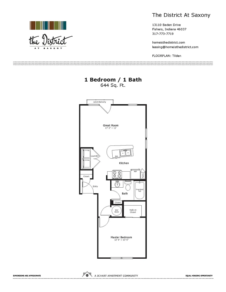 Floor plan Tilden / 1.1