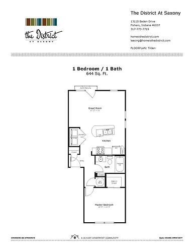 Floor plan Tilden / 1.1