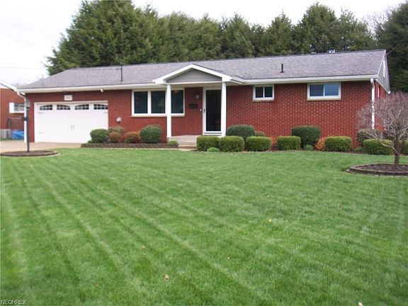 All brick home featuring new garage door and opener, overhead lights and shelving in the garage.  HVAC approx. in 2010 and roof in 2008.  See attached Up Grades list.