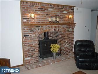 Fireplace in Living room