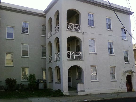 Broad Street view - ground floor unit with porch available