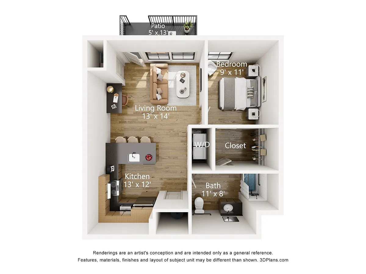 Floor plan Christie