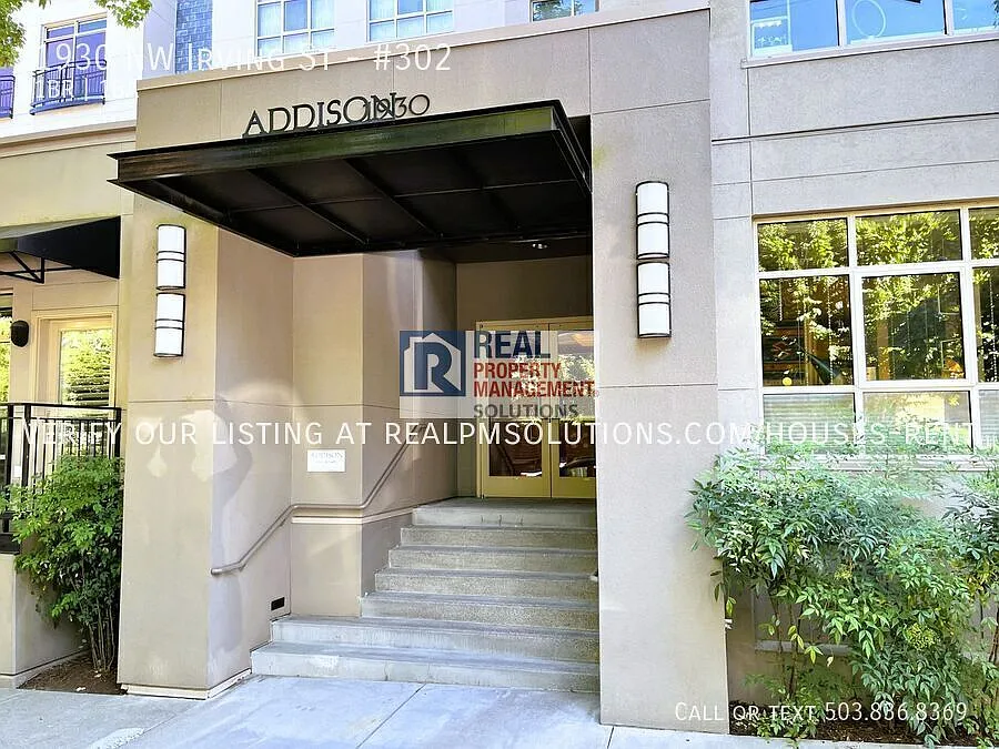 Contemporary 1-Bedroom Condo at The Addison Balcony, A/C, Parking & Exceptional Storage in NW Por... — Photo 1