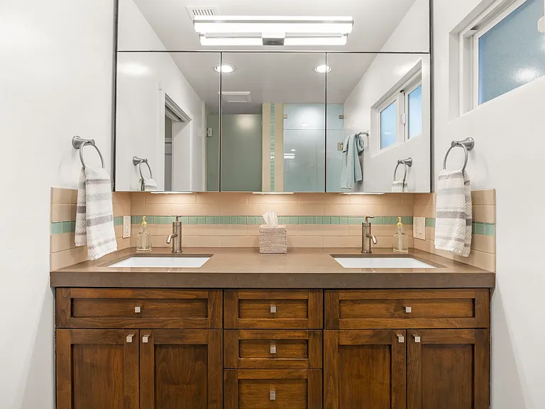 Plenty of counter space.