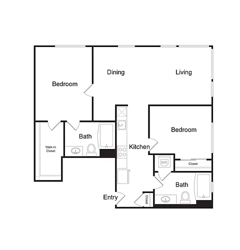 Floor plan B2