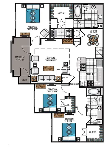 Floor plan C1