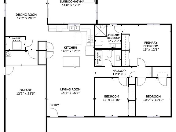 4th image of 8719 Gutierrez Rd NE