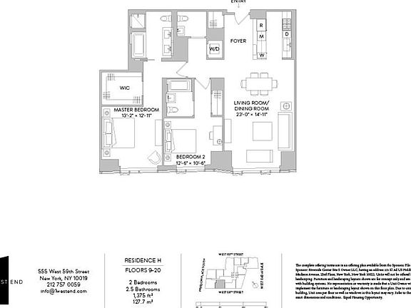 2nd image of 1 W End Ave #17H