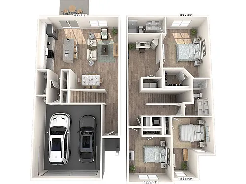Floor plan THC1