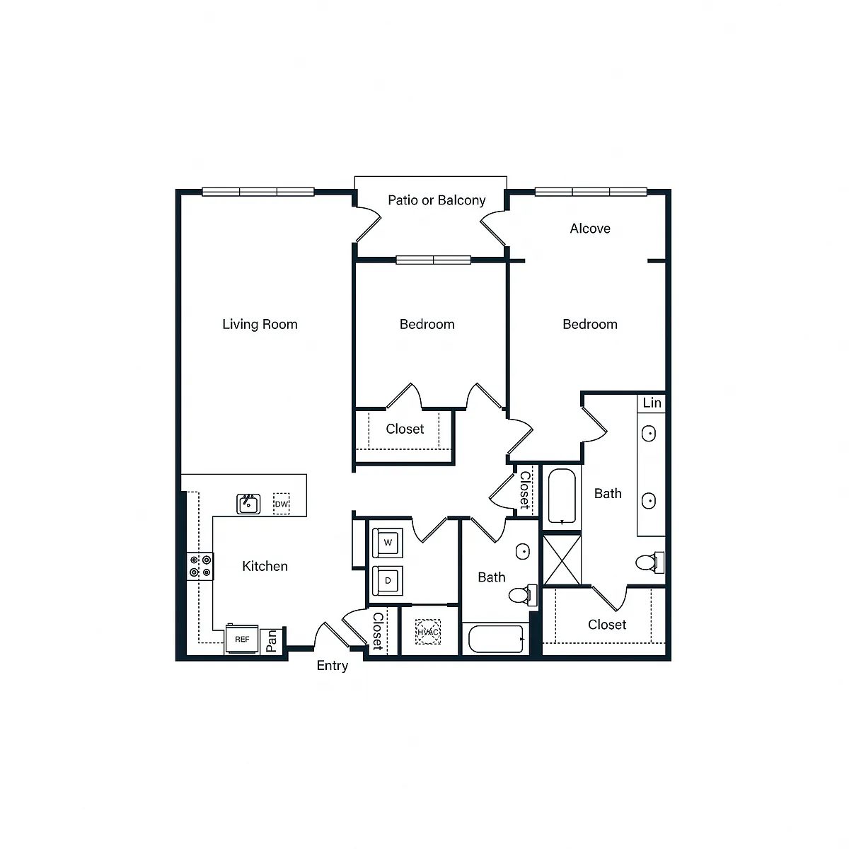 Floor plan B4-1