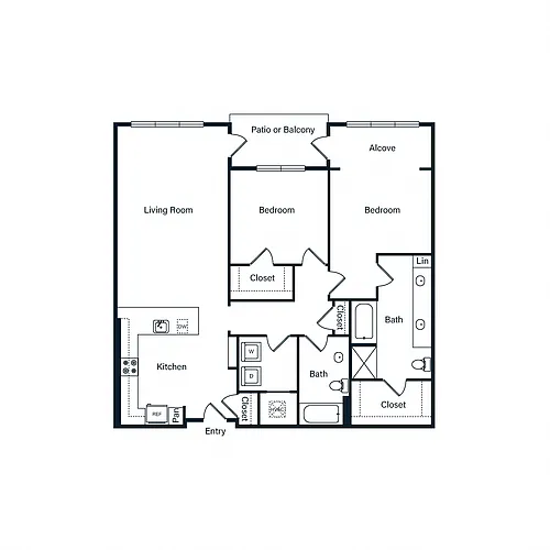 Floor plan B4-1