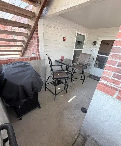 BBQ and outside table/chairs included.