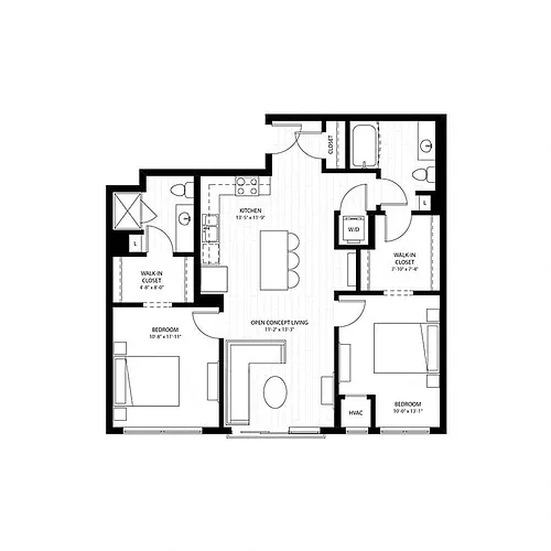 Floor plan Stockholm 1