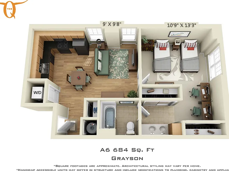 The Quarters Grayson House (Student Housing - Rent by the Bed) — Photo 85