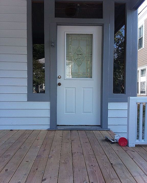 New Front Porch and Door