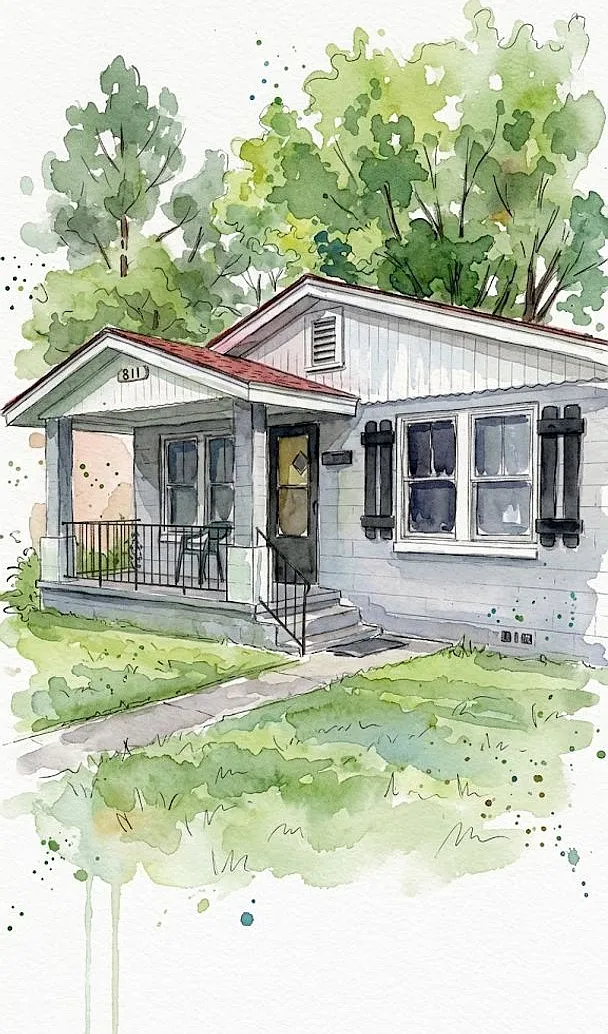 Charming 2-bedroom/1-bath bungalow in Midtown Savannah — Photo 1