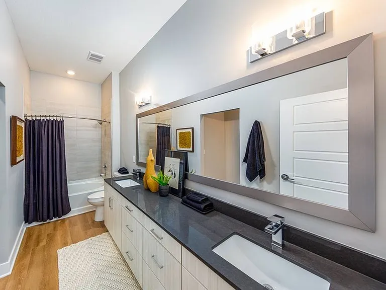 Spacious Main Bathrooms