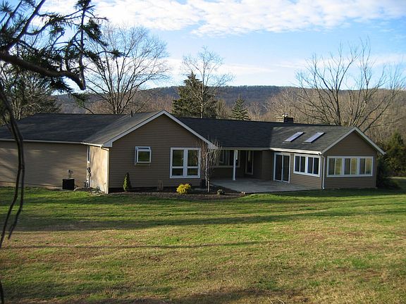 View from backyard - mountains in distance