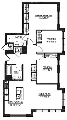 Floor plan 32C