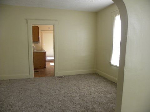 Living room into dining room