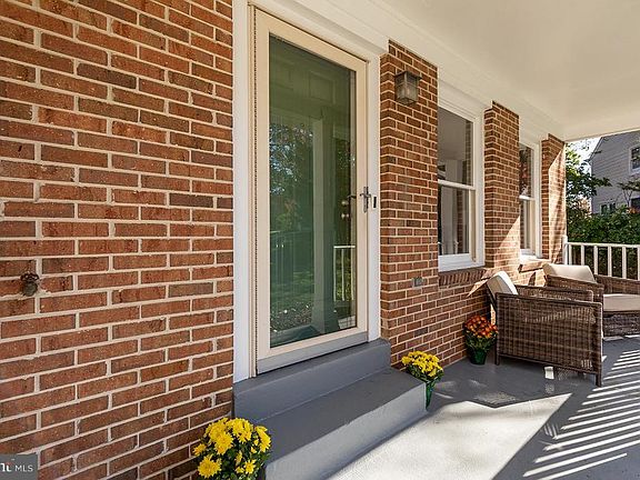 Cozy front porch